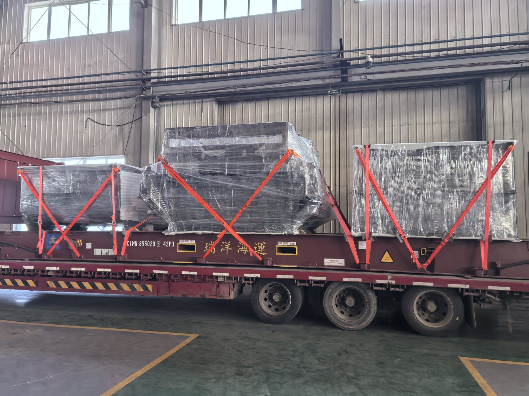 Large Equipment Shipment 01